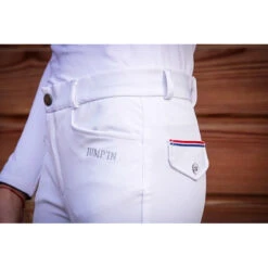 Jump'in Unisex Junior Sacha Breeches -Equinora Fashion Shop Jump.In Unisex.Junior.Sacha .Breeches White Logo