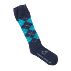 USG Karo Socks 29 USG Karo Socks -Equinora Fashion Shop KARO KL.USG Socks Navy.Lake .Bl Front