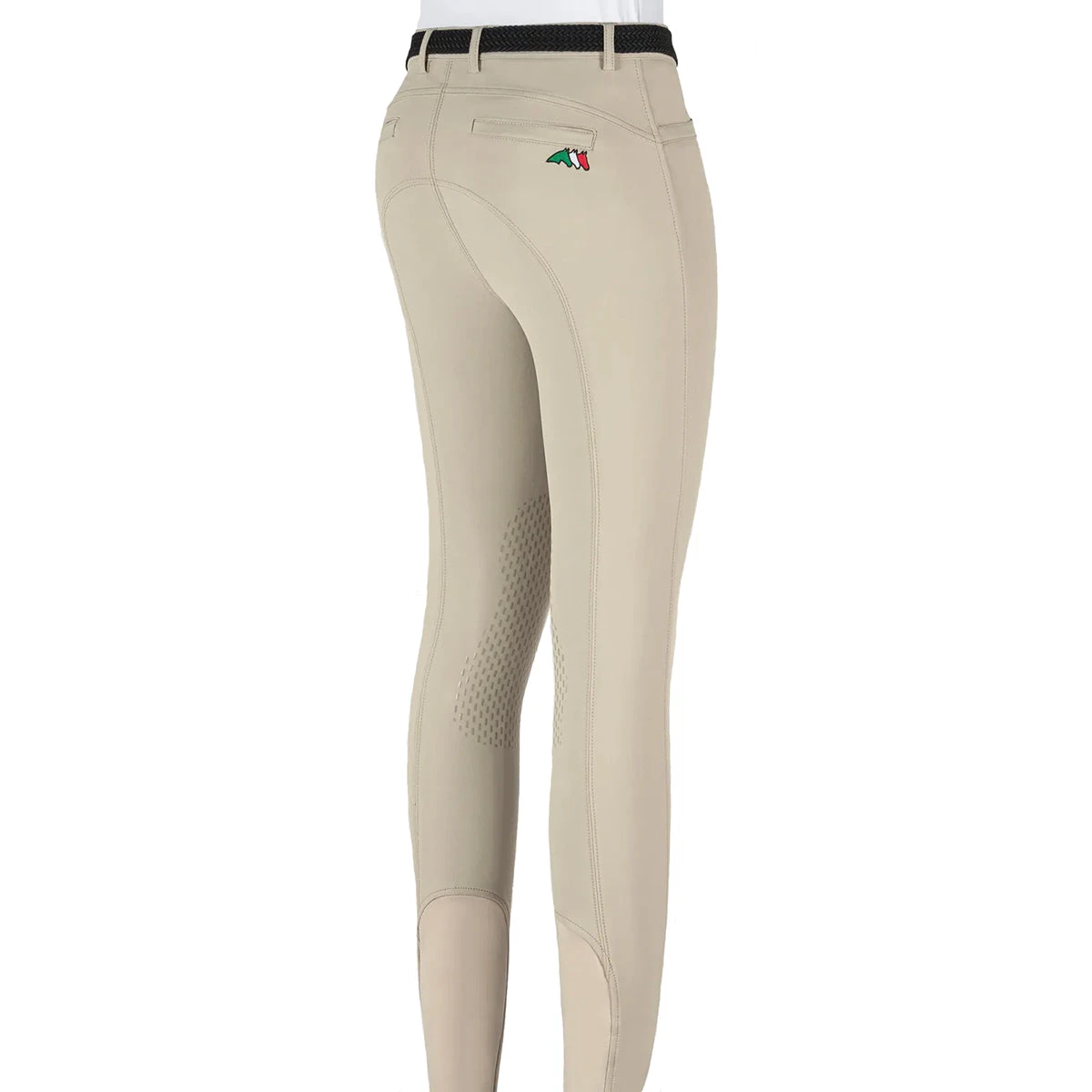 Equiline Girl's JinaK Knee Patch Breeches 2 Equiline Girl's JinaK Knee Patch Breeches - Image 2