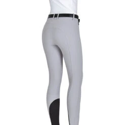 Equiline Women's Ernae B-Move High-Waist Full Grip Breeches -Equinora Fashion Shop N08984 024 Equiline Ernae High.Waist Full.Grip .Breeches B Move Ice 01