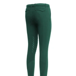 Equiline Women's CrendaK B-Move Knee Grip Breeches -Equinora Fashion Shop N09023 Crendak Equiline KP.B Move.Breeches Green.Pepper 02