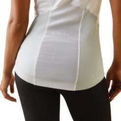 Ariat Womens Ascent 1/4 Zip Short Sleeve Show Shirt -Equinora Fashion Shop S23 WMS ENGL 10043400 detail04