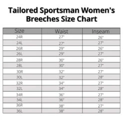 Tailored Sportsman Low Rise Front Zip Trophy Hunter Breeches 13 Tailored Sportsman Low Rise Front Zip Trophy Hunter Breeches -Equinora Fashion Shop Tailored.Sportsman Womens.Breeches Size.Chart 4e5a2cb6 8600 4004 90d4 32f4cfa9950b