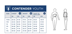 Tipperary Contender Vest -Equinora Fashion Shop TipperaryYouthContender Vest Sizeguide