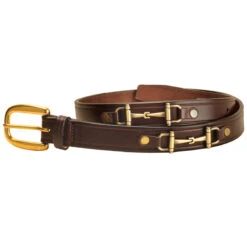 Tory Leather Bit Belt 7 Tory Leather Bit Belt -Equinora Fashion Shop Tory 2198 HavanBitBelt