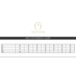 Vestrum Women's Camaiore Short Sleeve Show Shirt -Equinora Fashion Shop Vestrum.Ladies.Size .Conversion.Guide