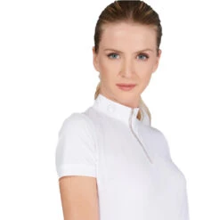 Vestrum Women's Manarola Short Sleeve Show Shirt -Equinora Fashion Shop Vestrum Manarola.SS .Show .Shirt White Front.2