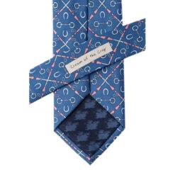 Wild Attire Inc. Cream Of The Crop Blue Silk Tie -Equinora Fashion Shop WIild.Attire.Inc blue silk cream of the crop AL301593