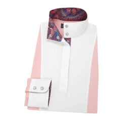 Essex Classics Ladies "Pink Paisley" Luna Performance Long Sleeve Show Shirt