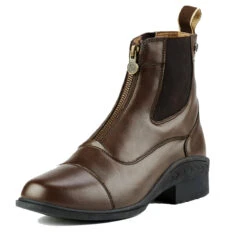 Ovation Quantum Ladies Zip Paddock Boot -Equinora Fashion Shop brown front 79527.1588875908.1280.1280