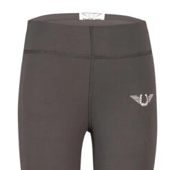 TuffRider Children's Ventilated Schooling Tights 28 TuffRider Children's Ventilated Schooling Tights -Equinora Fashion Shop charcoal neon GREEN4 91680.1583525672.1280.1280