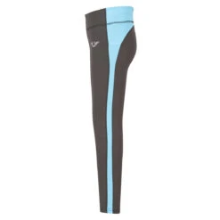 TuffRider Children's Ventilated Schooling Tights 26 TuffRider Children's Ventilated Schooling Tights -Equinora Fashion Shop charcoal neonblue3 22790.1583525668.1280.1280