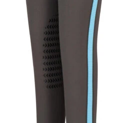 TuffRider Children's Ventilated Schooling Tights 30 TuffRider Children's Ventilated Schooling Tights -Equinora Fashion Shop charcoal neonblue5 58792.1583525668.1280.1280