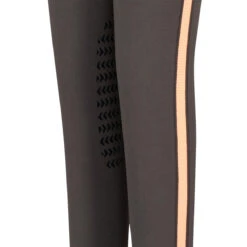 TuffRider Children's Ventilated Schooling Tights 39 TuffRider Children's Ventilated Schooling Tights -Equinora Fashion Shop charcoal neonpeach6 28508.1583525669.1280.1280