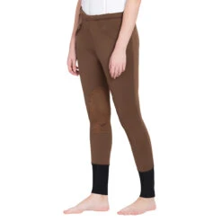TuffRider Ladies Unifleece Pull-On Winter Breeches -Equinora Fashion Shop chocolate 81686.1588623837.1280.1280