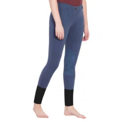 TuffRider Ladies Starter Lowrise Pull On Knee Patch Breeches 28 TuffRider Ladies Starter Lowrise Pull On Knee Patch Breeches -Equinora Fashion Shop denim2 70246.1583511667.1280.1280