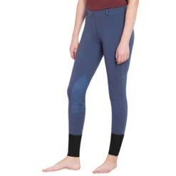 TuffRider Ladies Starter Lowrise Pull On Knee Patch Breeches 27 TuffRider Ladies Starter Lowrise Pull On Knee Patch Breeches -Equinora Fashion Shop denim 25199.1583511667.1280.1280