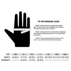 RSL By USG Palma Riding Gloves 5 RSL By USG Palma Riding Gloves -Equinora Fashion Shop glovesizemeasurechart