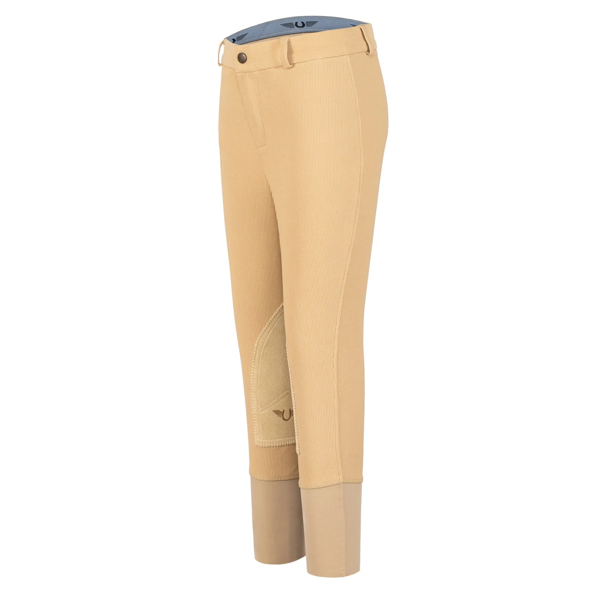 TuffRider Children's Ribb Knee Patch Breeches 2 TuffRider Children's Ribb Knee Patch Breeches - Image 2