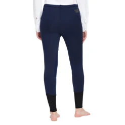 TuffRider Ladies Unifleece Pull-On Winter Breeches -Equinora Fashion Shop navy3 07209.1588623839.1280.1280