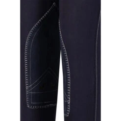 Equine Couture Children's Sportif Natasha Knee Patch Breeches -Equinora Fashion Shop navy5 25604.1588624776.1280.1280