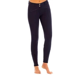 Goode Rider Knee Patch Miracle Breech 8 Goode Rider Knee Patch Miracle Breech -Equinora Fashion Shop navy front 47337.1588784154.1280.1280