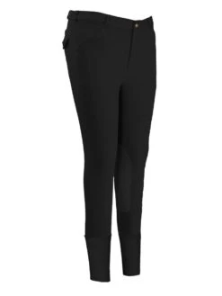 TuffRiderMen's Patrol Knee Patch Breeches -Equinora Fashion Shop patrolblack