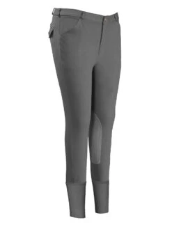 TuffRiderMen's Patrol Knee Patch Breeches -Equinora Fashion Shop patrolcharcoal