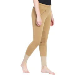 TuffRider Ladies Unifleece Pull-On Winter Breeches -Equinora Fashion Shop sand3 20912.1588623838.1280.1280