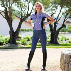 Goode Rider Full Seat Miracle Breech -Equinora Fashion Shop slateblue2 26276.1588968555.1280.1280