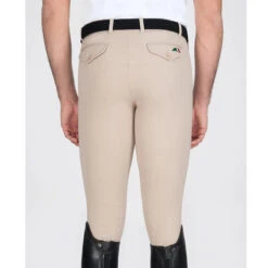 Equiline Men's Grafton Knee Patch Breech -Equinora Fashion Shop tan2 91741.1585165977.1280.1280