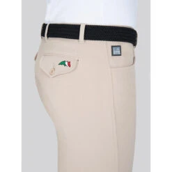 Equiline Men's Grafton Knee Patch Breech -Equinora Fashion Shop tan3 75340.1585165980.1280.1280