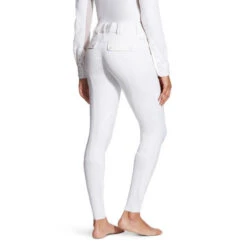 Ariat Women's Tri Factor Grip Knee Patch Breech -Equinora Fashion Shop whie2
